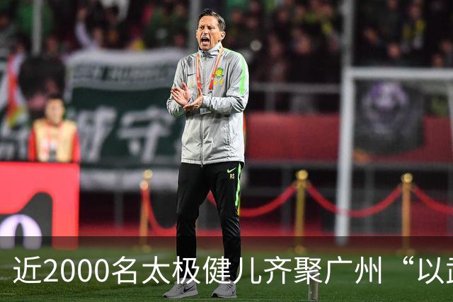 近2000名太极健儿齐聚广州“以武会友”